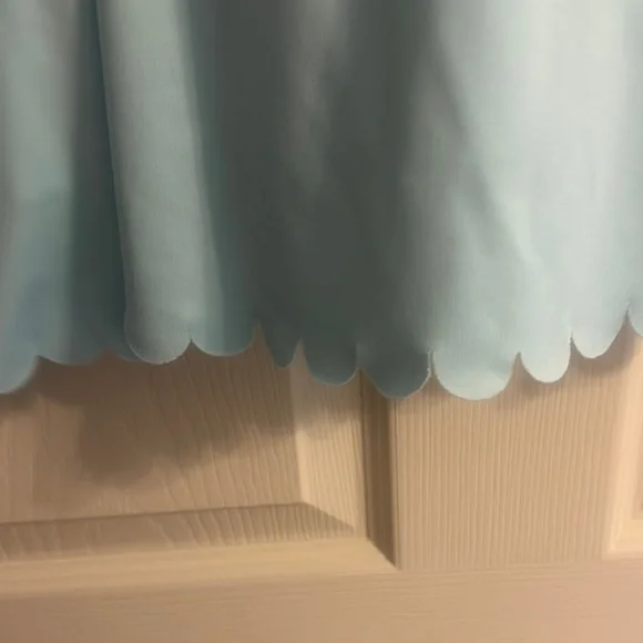 Crown & Ivy Green Blue Bubble Mini Skirt Casual - Picture 4 of 4